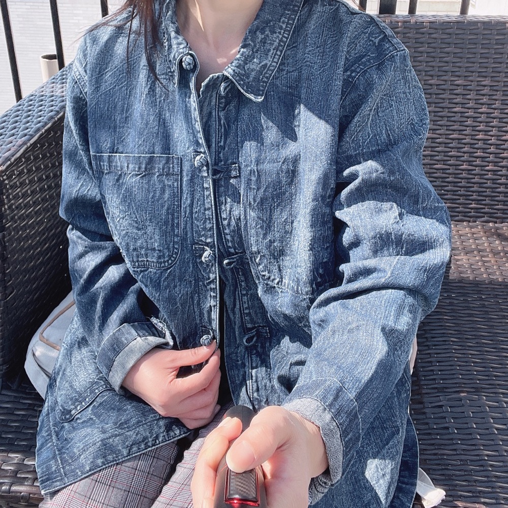 Size L Ralph Lauren Denim Jacket - Picture 6 of 13